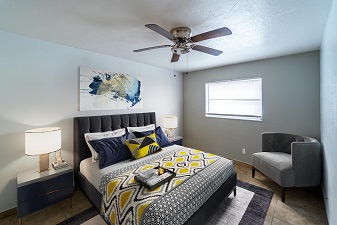 University Club apartments- bedroom